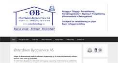 Desktop Screenshot of osterdalenbygg.no