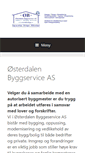 Mobile Screenshot of osterdalenbygg.no